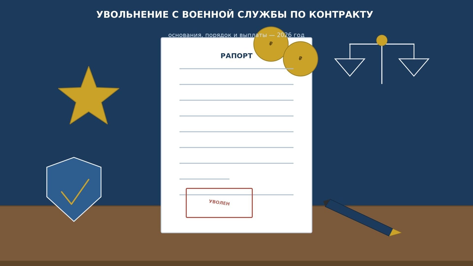 Статья: «Увольнение с военной службы по контракту: все основания и порядок оформления в 2026 году»